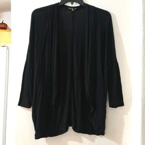 Forever 21 Black long sleeve slouchy cardigan small